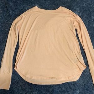 Pink Long Sleeve Top